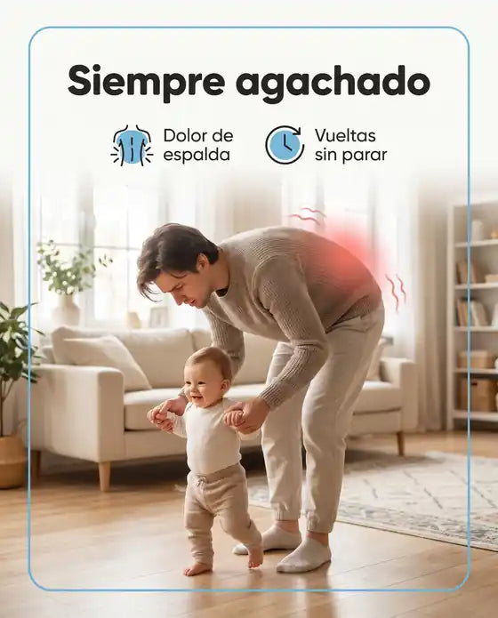 Siempre agachado: dolor de espalda